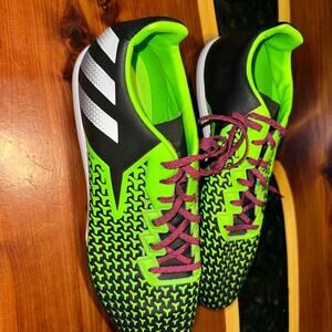 Adidas Men's ACE 16.2 CG Soccer Shoes Core Black/Solar Green SZ 13